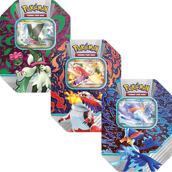Pokémon TCG: Paldea Partners Tins (Assorted)